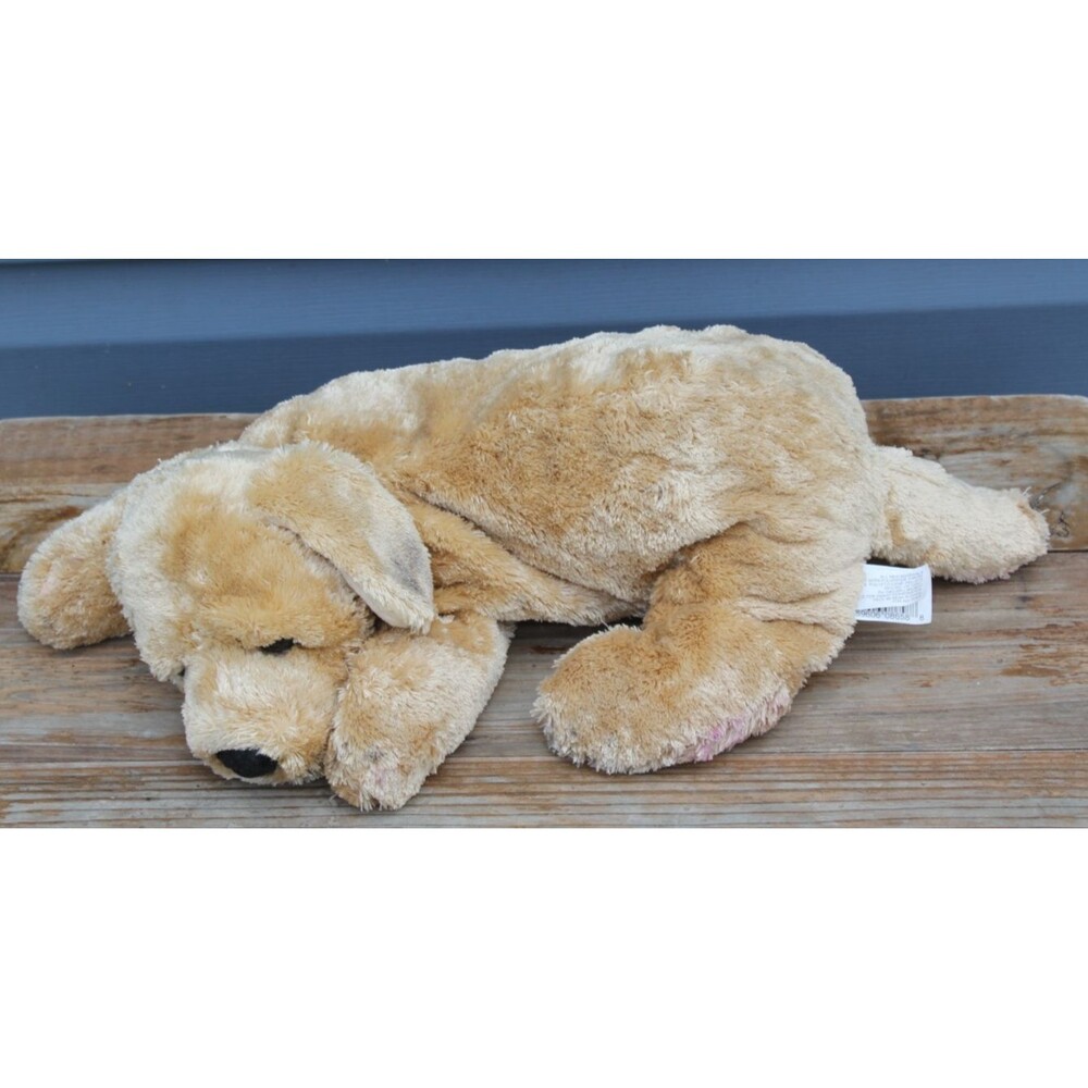 Vintage Kmart Golden Retriever Floppy Puppy Dog Stuffed Animal Plush READ 18"